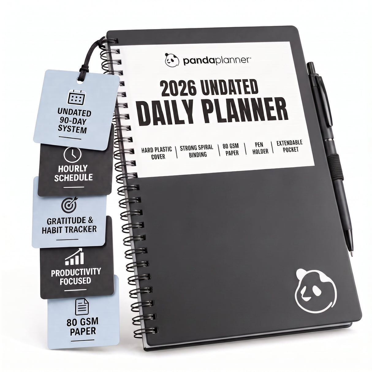 3 Month Student Edition – Removable Dividers & Pen Loop Sticker