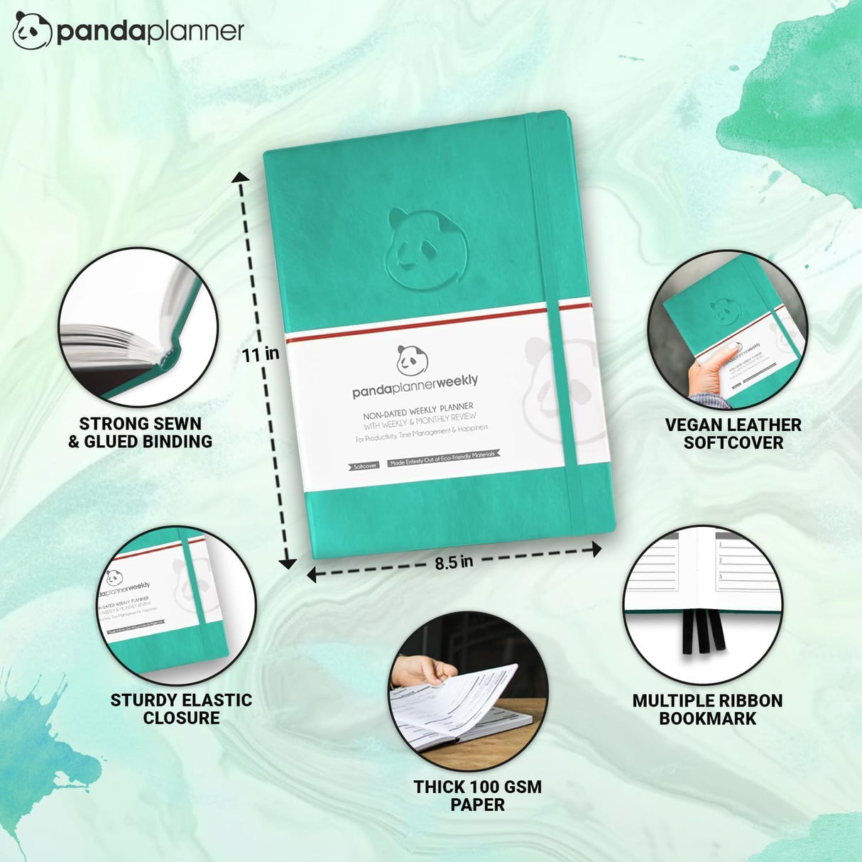 12-Month Weekly Planner: Master Your Busy Schedule, Stay Organized