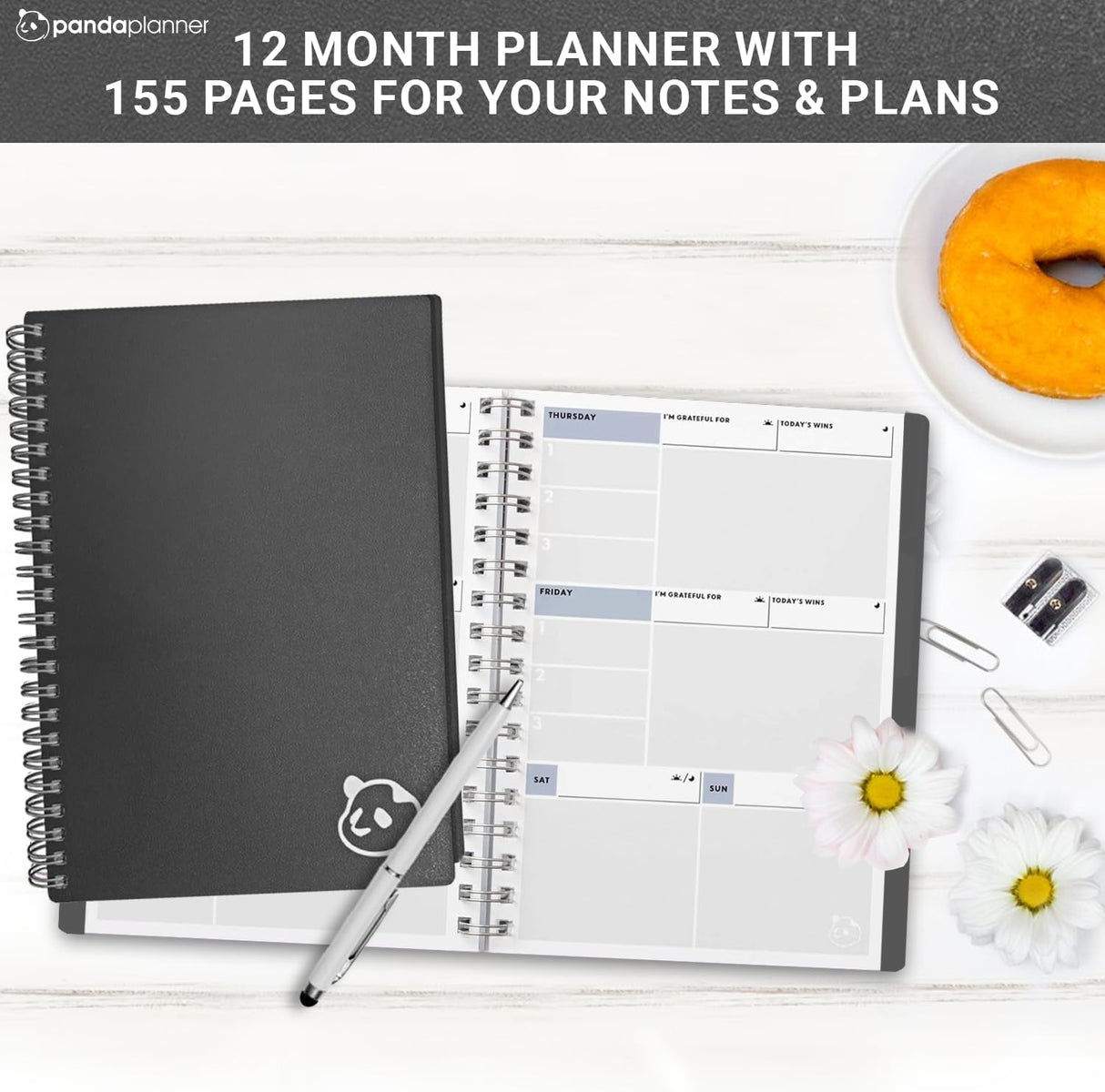 12-Month Weekly 2.0: Monthly Calendar & Weekly Planning