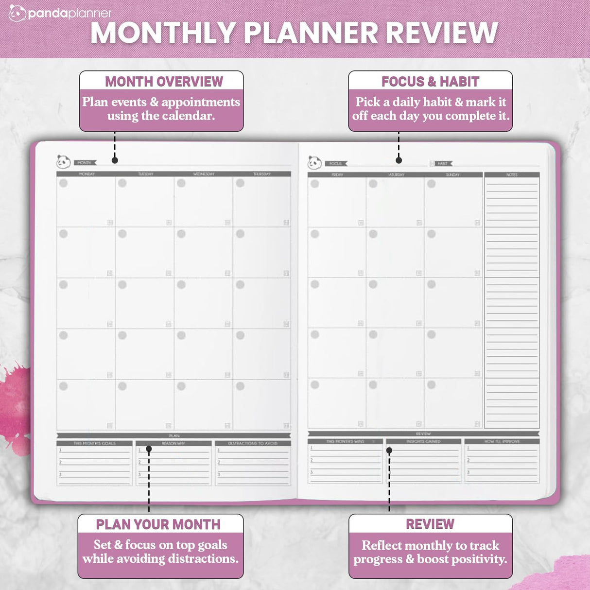 12 Month Weekly Health Planner: Take Control of Your Mental Health