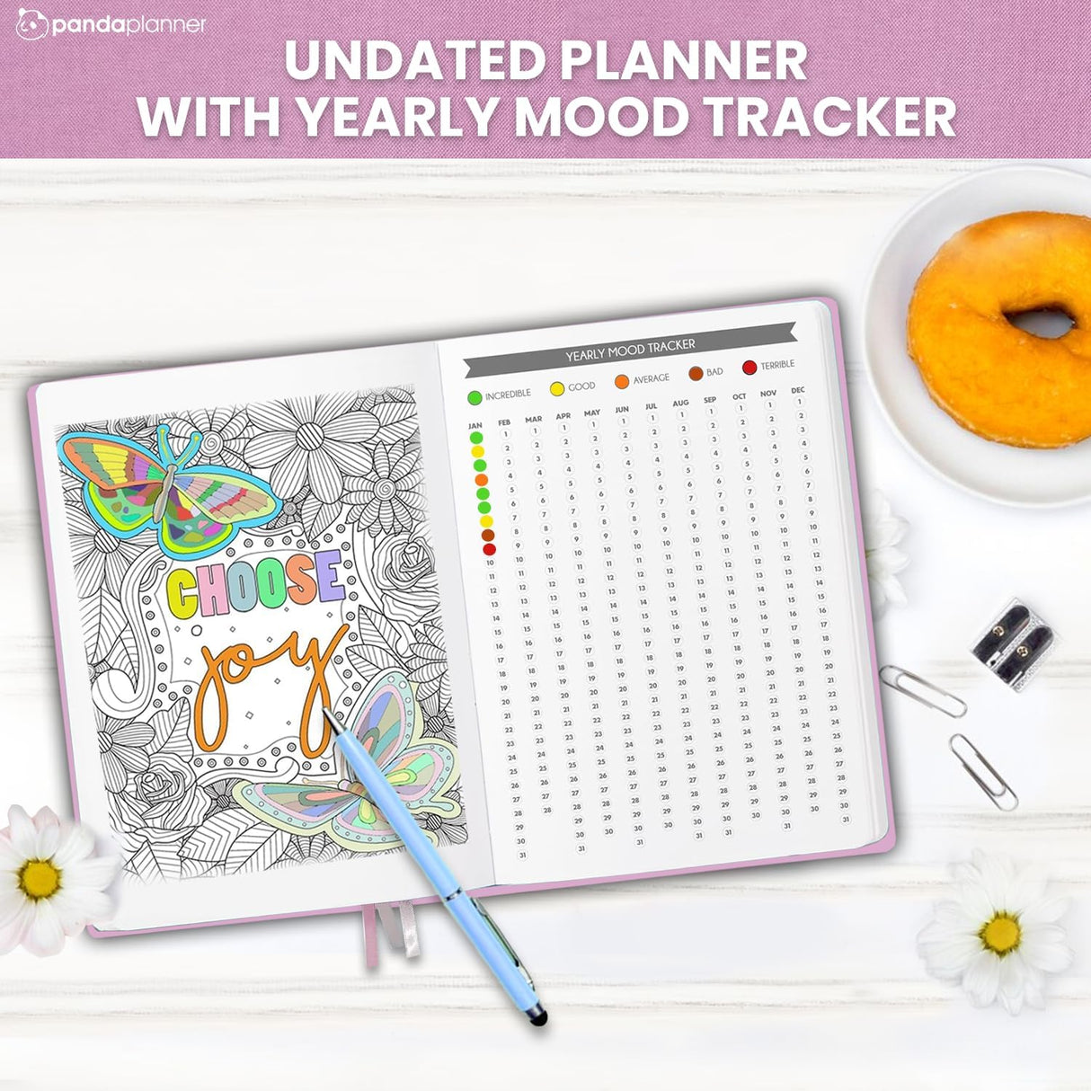 12 Month Weekly Health Planner: Take Control of Your Mental Health