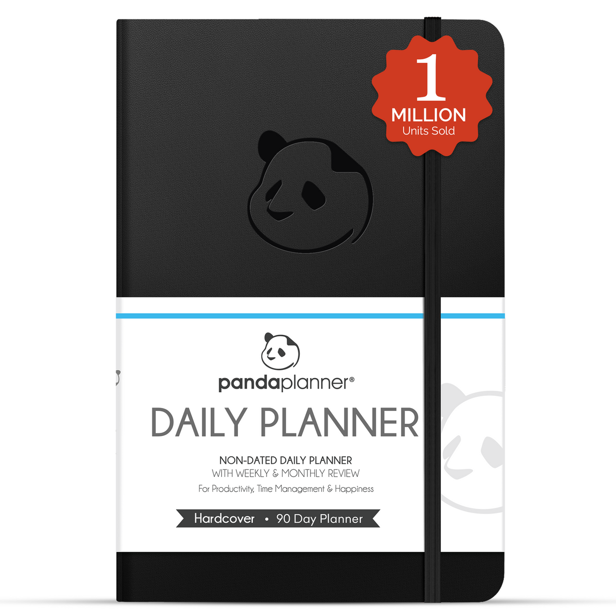 3 Month Panda Classic - Daily Planning in 3 Sections