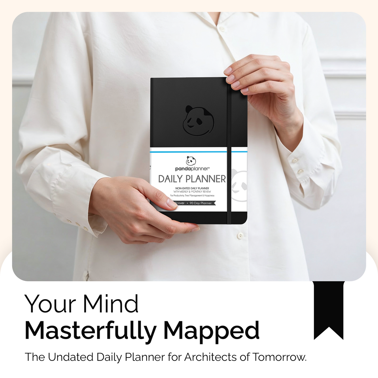 3 Month Panda Classic - Daily Planning in 3 Sections