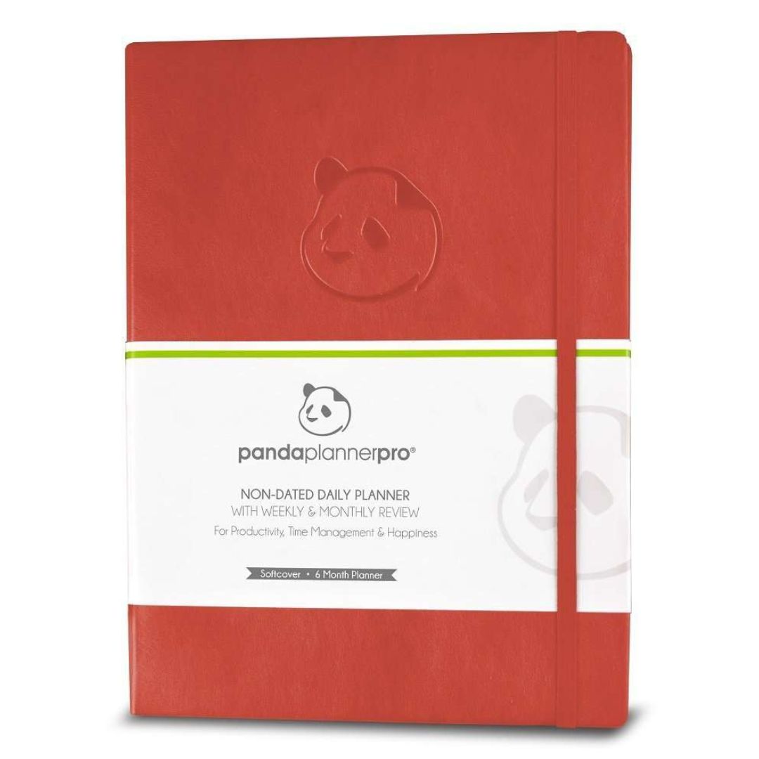 6 Month Panda Pro Planners – Large Daily Planner in 3 Sections
