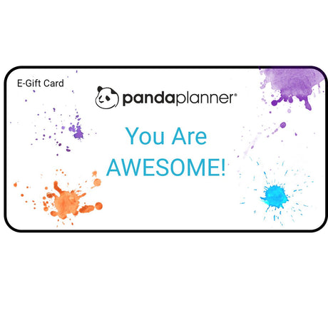 Panda Planner E-Gift Card – The Perfect Gift Anytime Gift Card Panda Planner