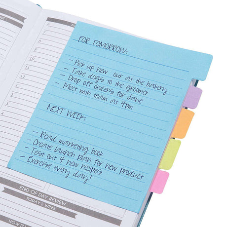 Sticky Notes for Planners by Panda Planner Sticky Notes 140 Total Tab Divider Notes