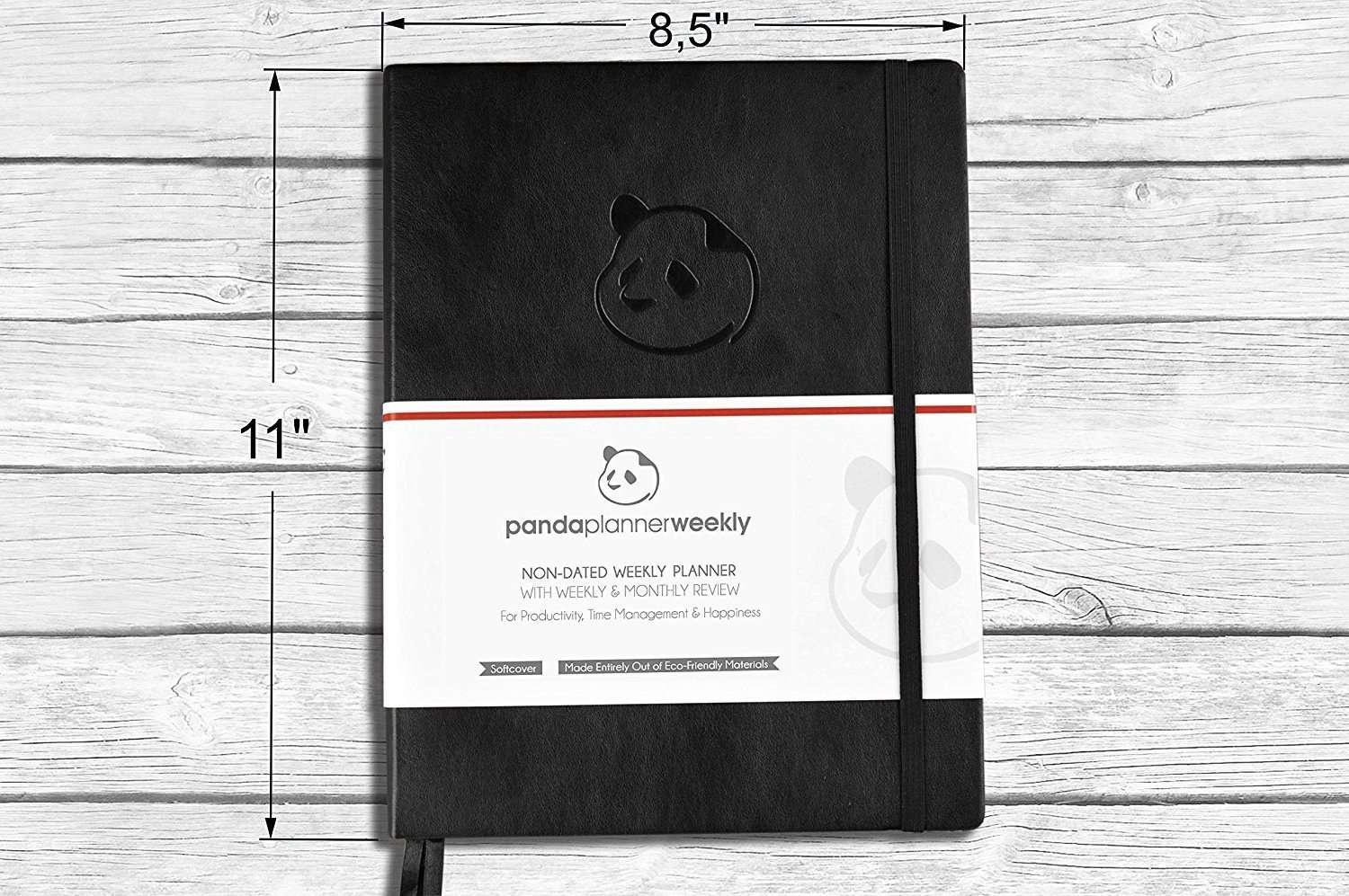 Panda Planner® Weekly Weekly Planner 8.5” x 11” Undated