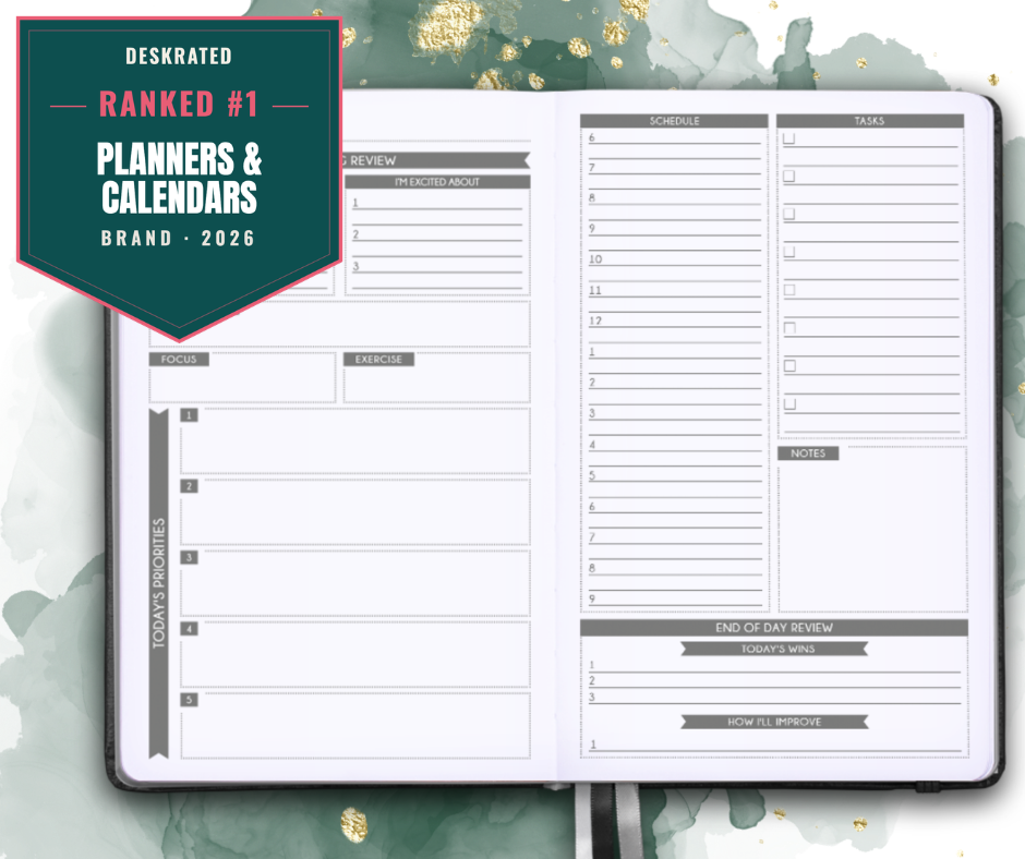Panda Planner Classic Featured by DeskRated: Recognized as a Top Planner of 2026
