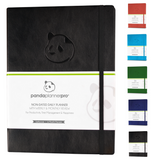 6 Month Panda Pro Planners – Large Daily Planner in 3 Sections