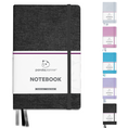 Load image into Gallery viewer, Cloth Hardcover Wide Ruled Notebook Journal
