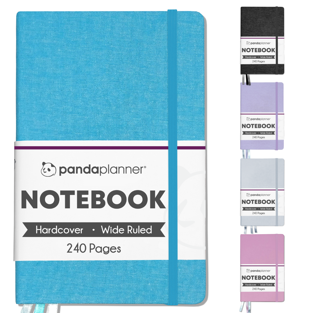 Cloth Hardcover Wide Ruled Notebook Journal