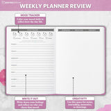 12 Month Weekly Health Planner: Take Control of Your Mental Health