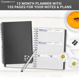 12-Month Weekly 2.0: Monthly Calendar & Weekly Planning