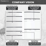 3 Month Entrepreneur Venture Planner for Business Planning