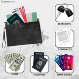 Water & Fire Resistant Document Bag with Lock