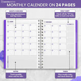 12-Month Weekly 2.0: Monthly Calendar & Weekly Planning