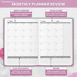 12 Month Weekly Health Planner: Take Control of Your Mental Health