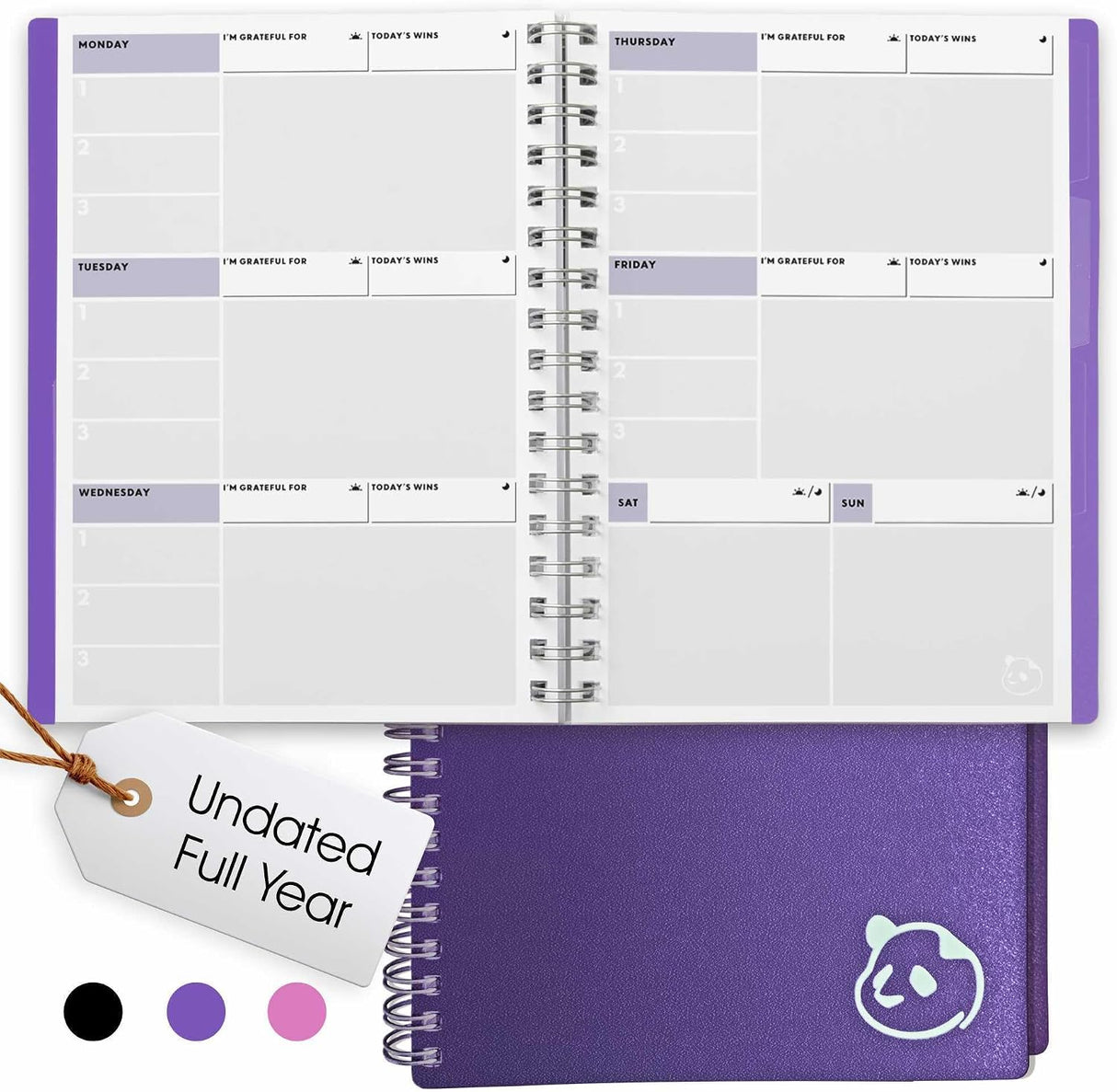 12-Month Weekly 2.0: Monthly Calendar & Weekly Planning