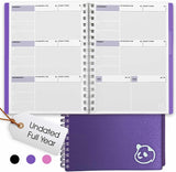 12-Month Weekly 2.0: Monthly Calendar & Weekly Planning