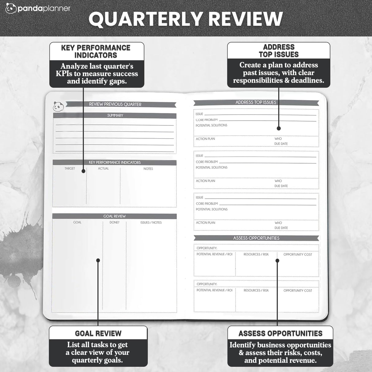 3 Month Entrepreneur Venture Planner for Business Planning
