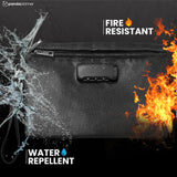 Water & Fire Resistant Document Bag with Lock