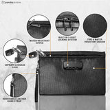 Water & Fire Resistant Document Bag with Lock