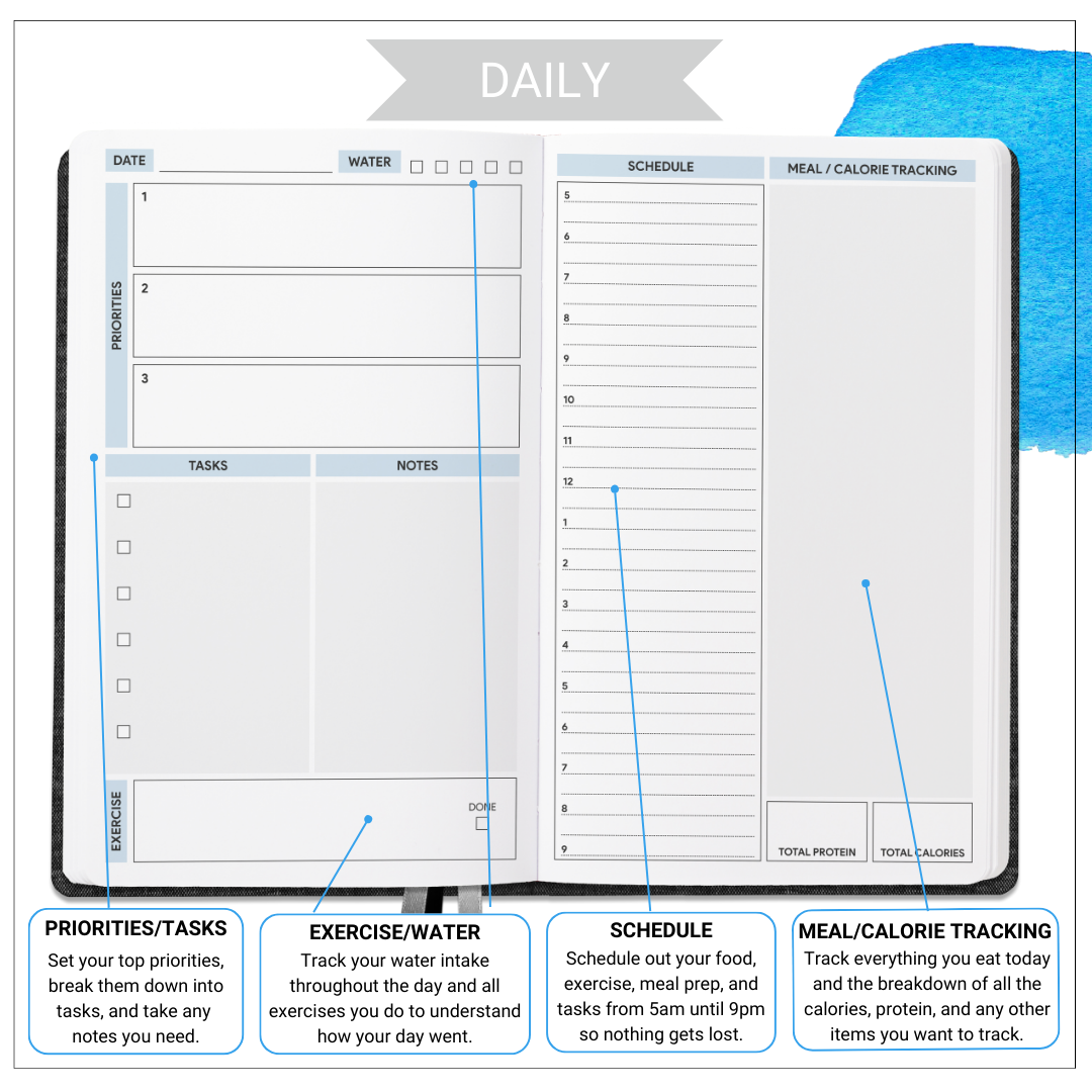 Drop 20 Weight Loss Planner