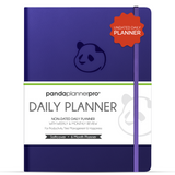 6 Month Panda Pro Planners – Large Daily Planner in 3 Sections