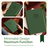 6 Month Panda Pro Planners – Large Daily Planner in 3 Sections