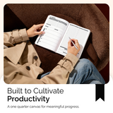 3 Month Panda Classic - Daily Planning in 3 Sections