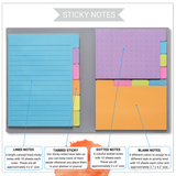 Planners Sticky Notes for Organization & Productivity