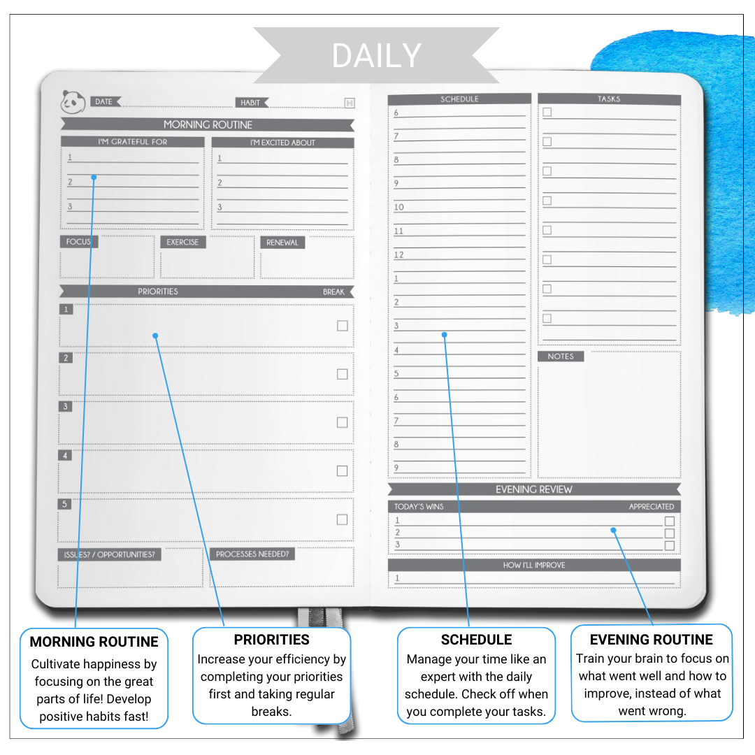 3 Month Entrepreneur Venture Planner for Business Planning