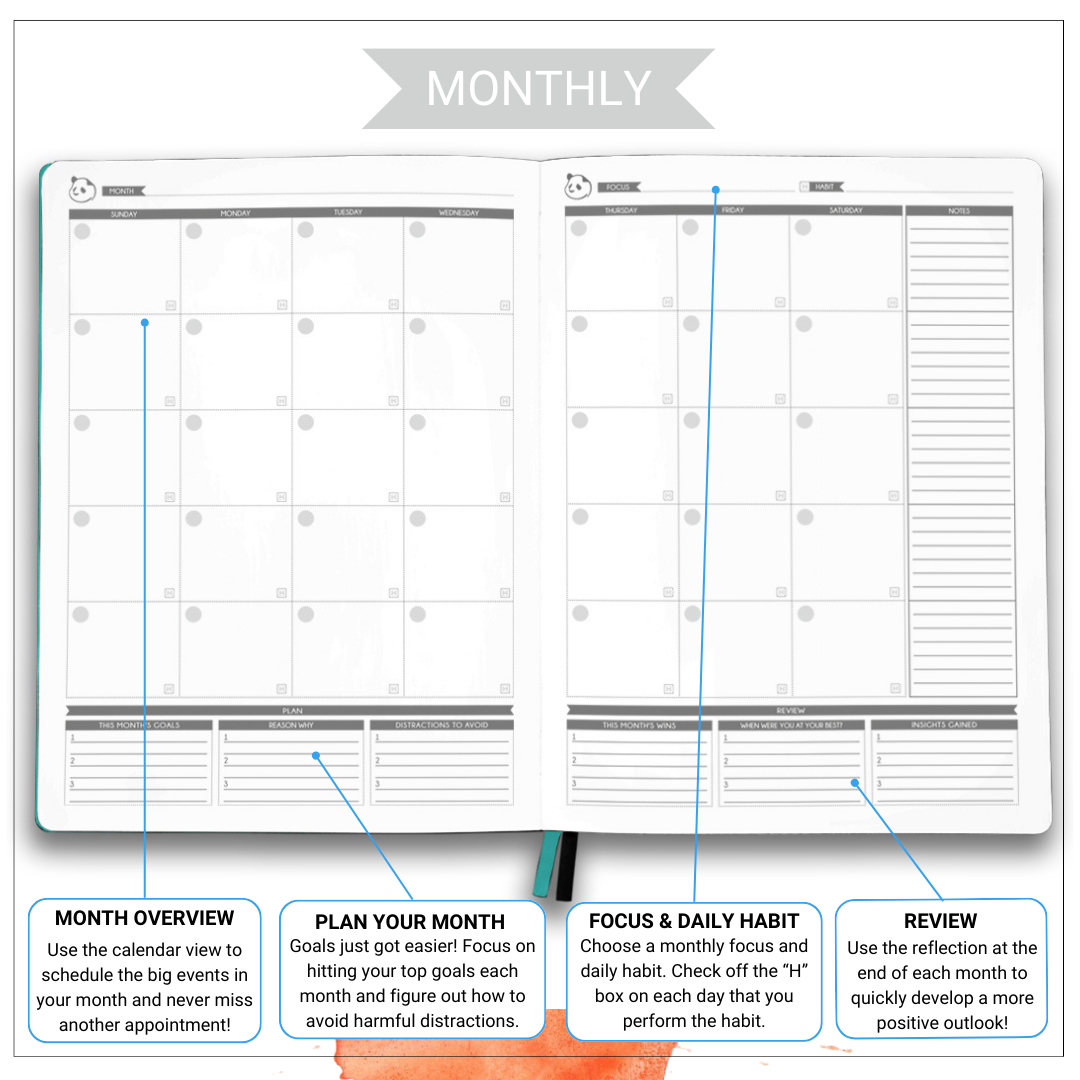 12-Month Weekly Planner: Master Your Busy Schedule, Stay Organized