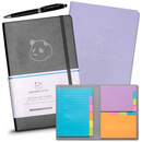 3 Month Classic Daily Planner in 3 Sections - Monthly, Weekly & Daily Pages, Wide Ruled Notebook, Sticky Notes for Organization & Pen Bundle