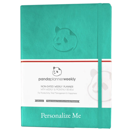 12 Month Weekly – Maintain Control with Your Busy Schedule – See Your Weekly Meetings at a Glance Weekly Planner 8.5” x 11” Undated Softcover Turquoise Yes 