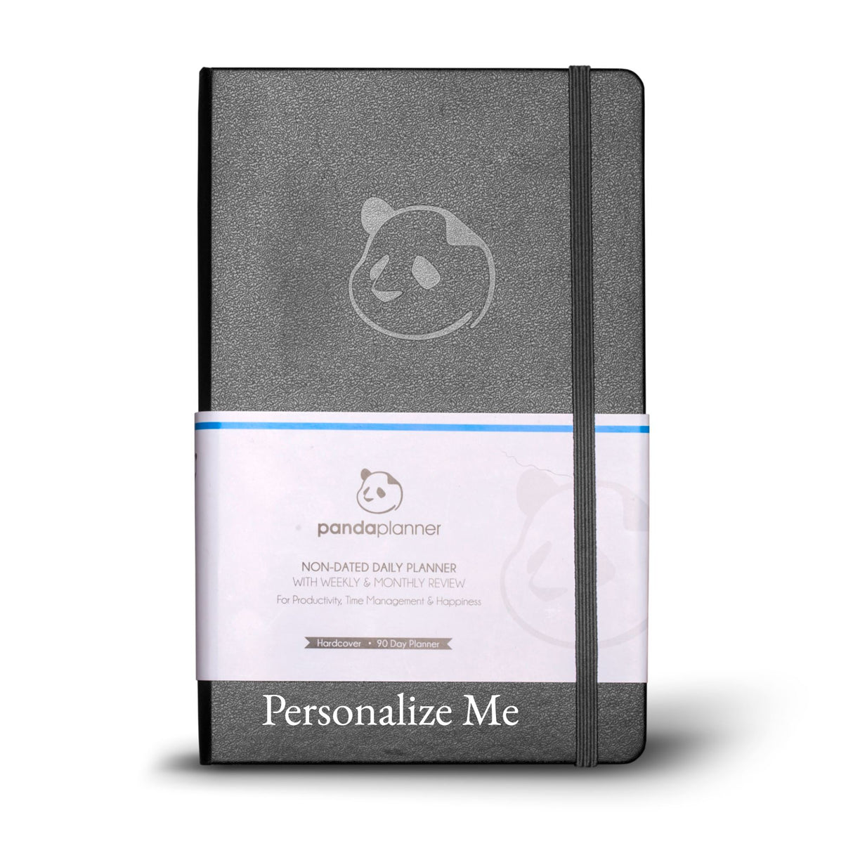 3 Month Classic - Mindful Daily Planning in 3 Sections - Monthly, Weekly & Daily Panda Planner Classic 5.25” x 8.25” Undated Hardcover Black Yes 