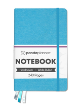 Cloth Hardcover Wide Ruled Notebook Journal