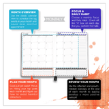 Panda Planner Pro Cyan Panda Planner 