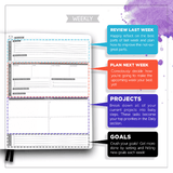 Panda Planner Pro Purple Panda Planner 