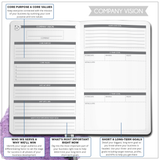 3 Month Entrepreneur Venture Planner for Business Planning