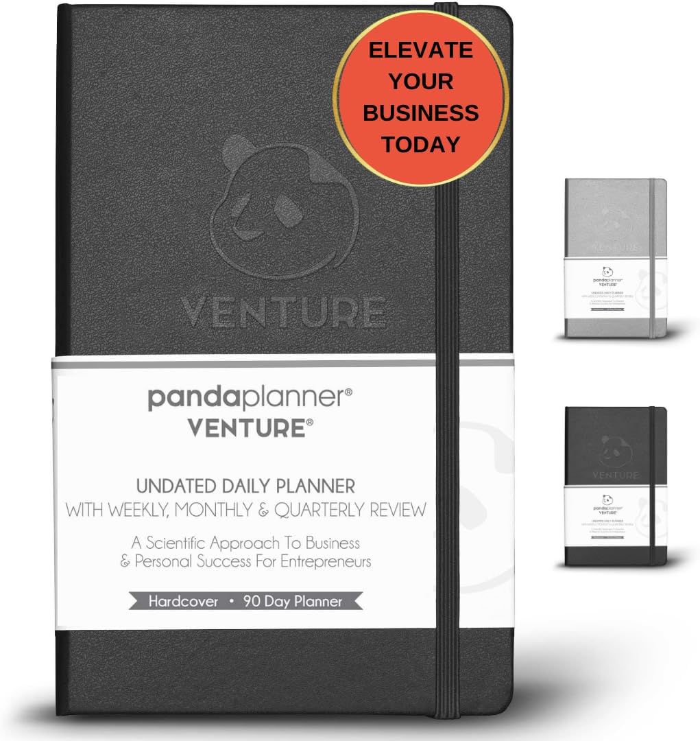 3 Month Entrepreneur Venture Planner for Business Planning