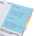 Load image into Gallery viewer, Sticky Notes for Planners by Panda Planner Sticky Notes 140 Total Tab Divider Notes 
