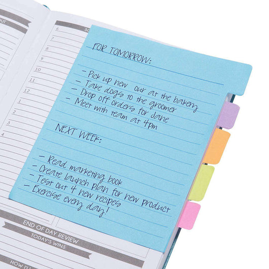 Sticky Notes for Planners by Panda Planner Sticky Notes 140 Total Tab Divider Notes 
