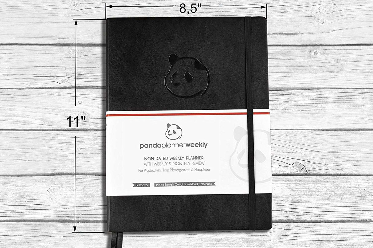 Panda Planner® Weekly Weekly Planner 8.5” x 11” Undated 